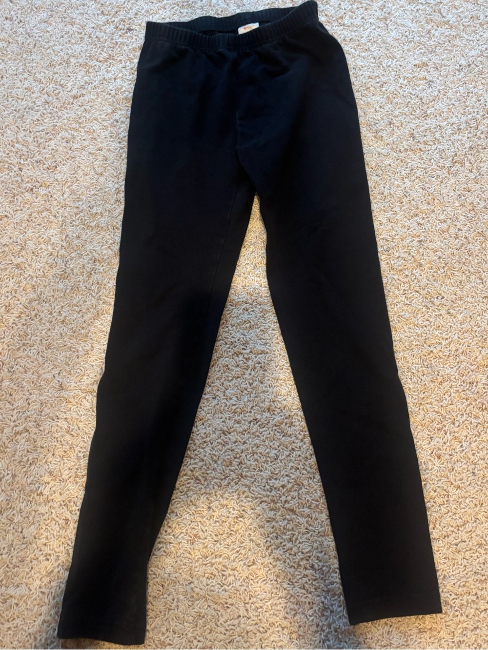 Hanna Andersson Black Elastic Waist Leggings